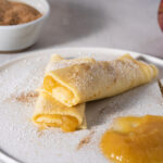 Crêpes mit Apfelmus