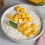 Milchreis mit Mango und Kokosmilch