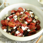 Auberginen-Tomaten-Salat