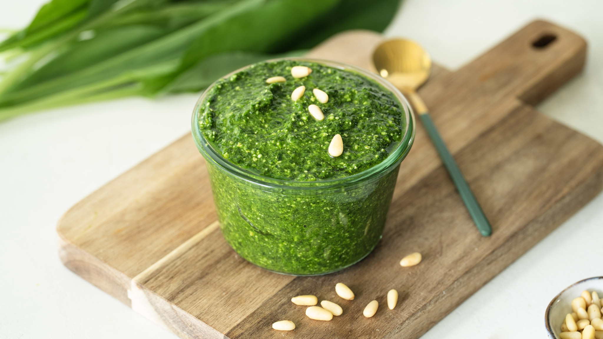 Bärlauch-Pesto selber machen