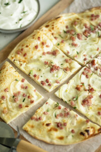 Elsässer Flammkuchen