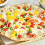 Flammkuchen mit Paprika