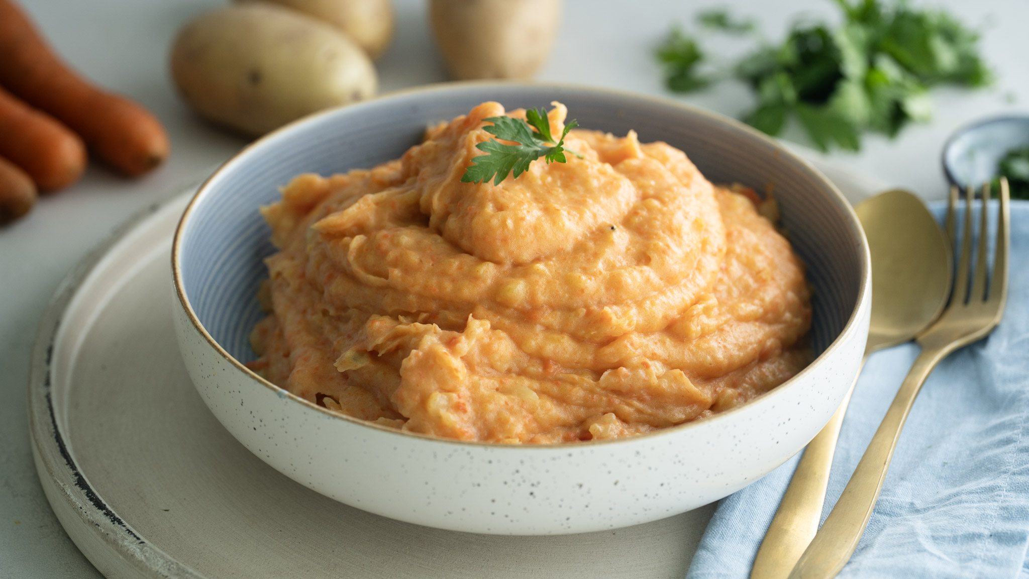 Karotten-Kartoffelpüree