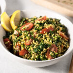 Petersiliensalat mit Bulgur