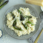 Risotto mit grünem Spargel