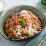 Risotto mit Hackfleisch