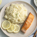 Risotto mit Lachs