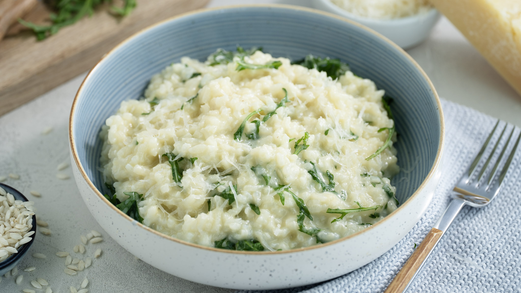 Risotto mit Rucola