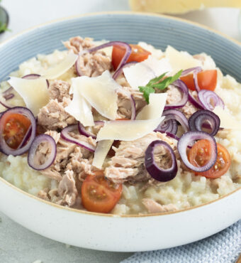 Risotto mit Thunfisch