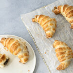 Schokocroissant mit Blätterteig