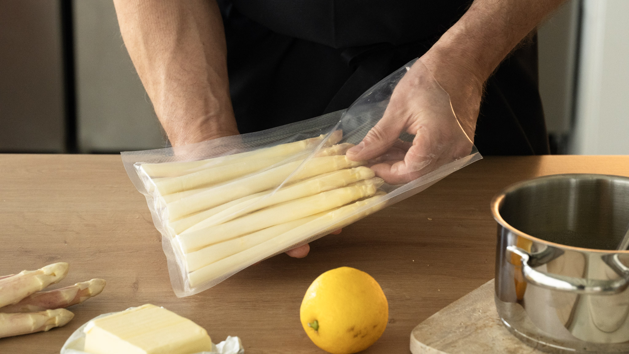 Spargel Sous Vide