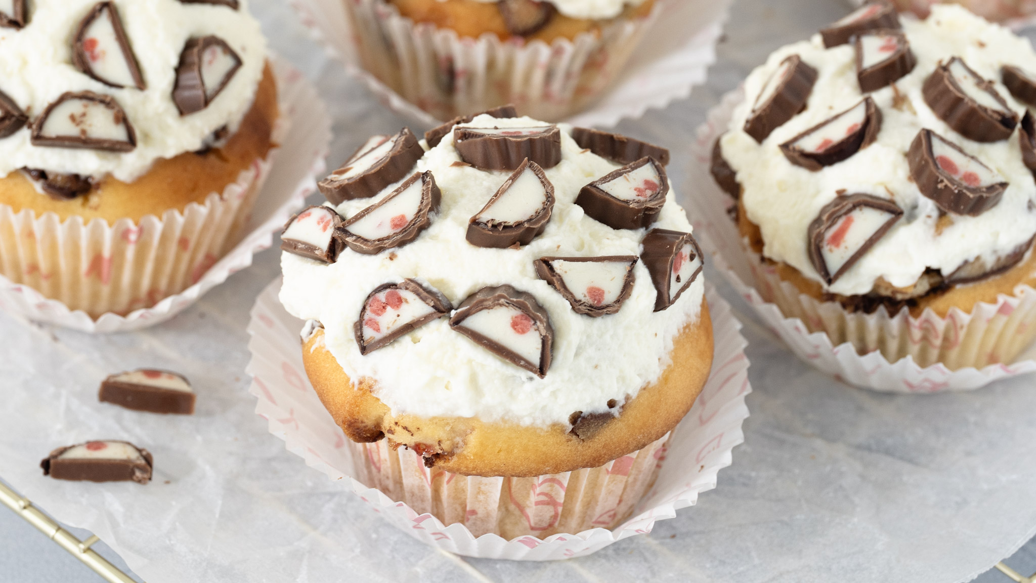Yogurette Cupcakes
