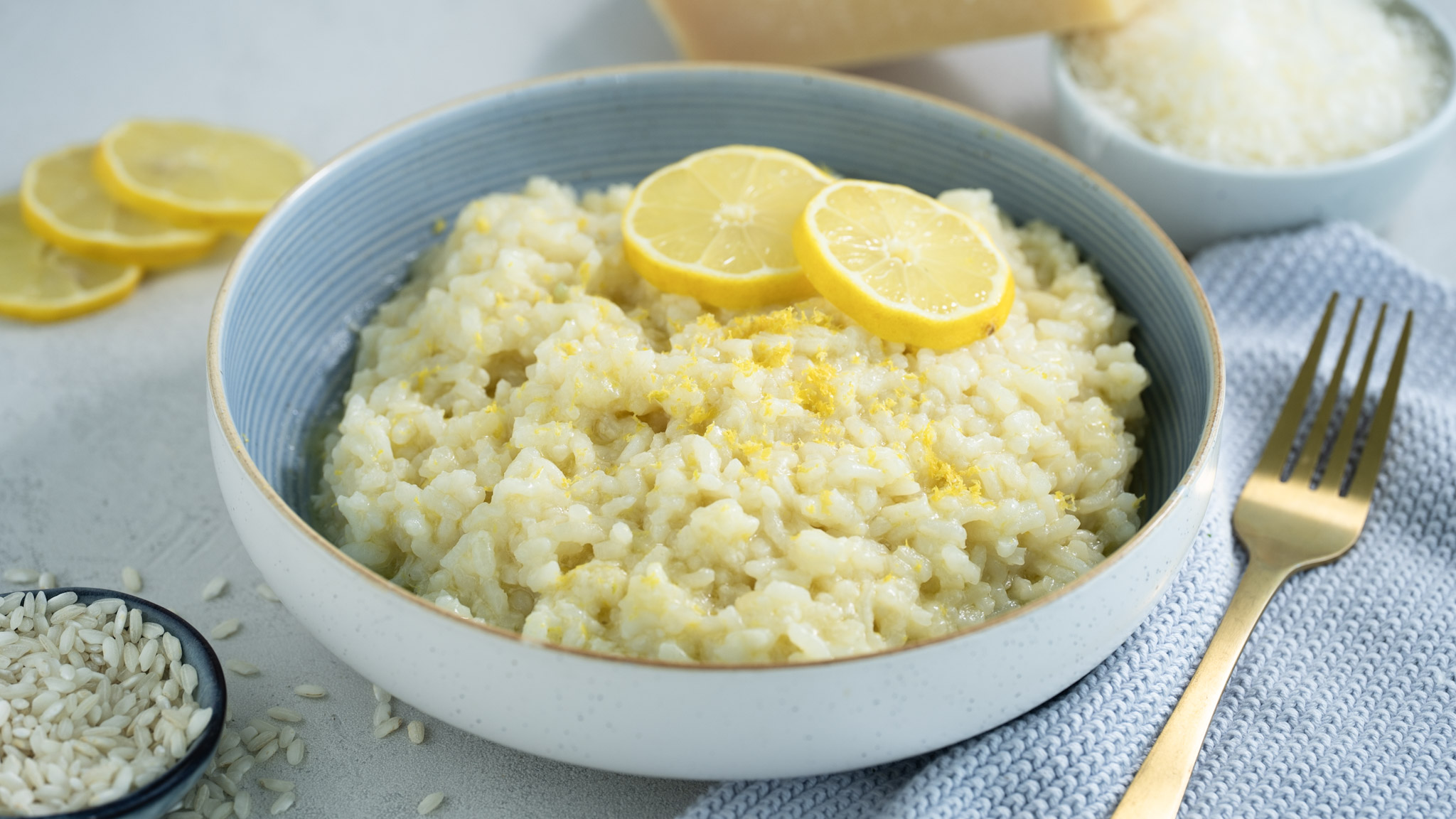 Zitronenrisotto